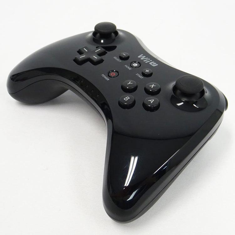Wii U 【中古】〇即納〇 任天堂 PROコントローラー WUP-005 クロ