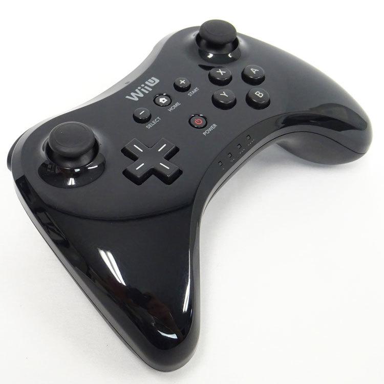 Wii U 【中古】〇即納〇 任天堂 PROコントローラー WUP-005 クロ