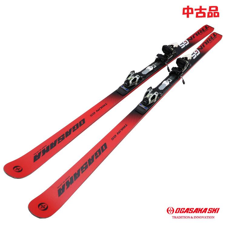 TRIUN 中古 良品 OGASAKA SKI GS-M スキー板 SR585付き 185cm 20-21 