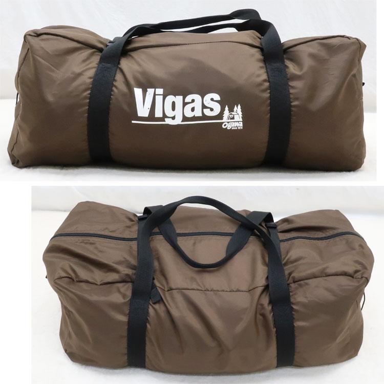 ogawa 中古 ogawa VIGAS テント 2664 ベージュ 2〜3人 ※ペグ付属なし