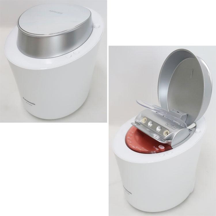 未使用パナソニックPanasonic スチーマー　EH-CSA97-P限定モデル ナノケア 中古 Panasonic スチーマー W温冷エステ EH-CSA97-P 2016年製