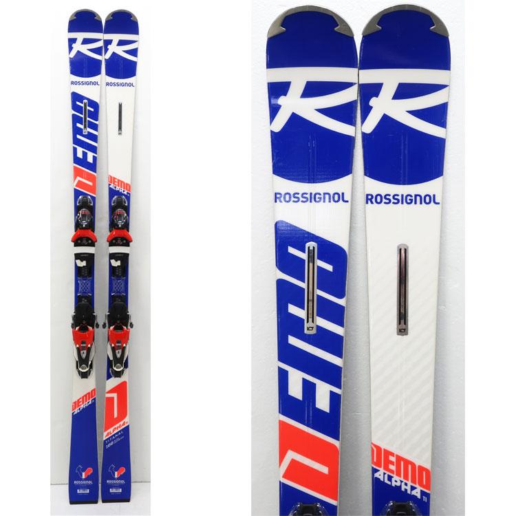 DEMO 中古 ROSSIGNOL ALPHA Ti スキー板 166cm 18-19モデル RAHLA04