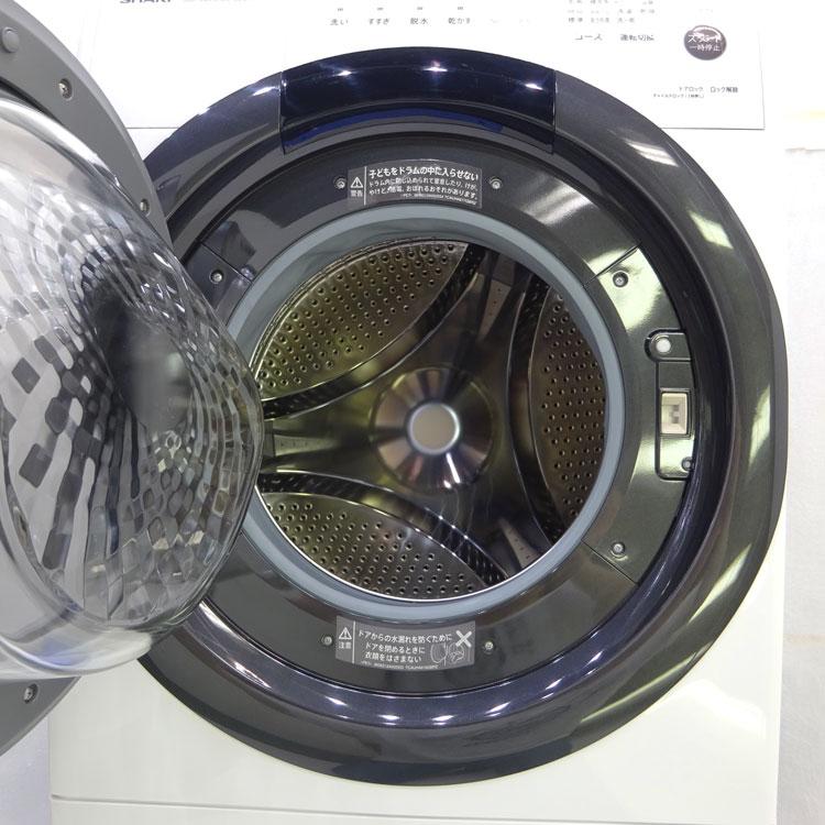 2020年製 中古品 SHARP シャープ ドラム式 洗濯機 7.0㎏ ES-S7F-WL 動作確認済み SHARP(シャープ) ドラム式洗濯乾燥機 ES-S7F-WL 7.0kg 2021年製 を買取