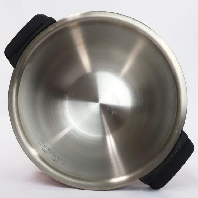 ヘルシオ ホットクック 中古 SHARP 水なし自動調理鍋 KN-HW24C-R 2018