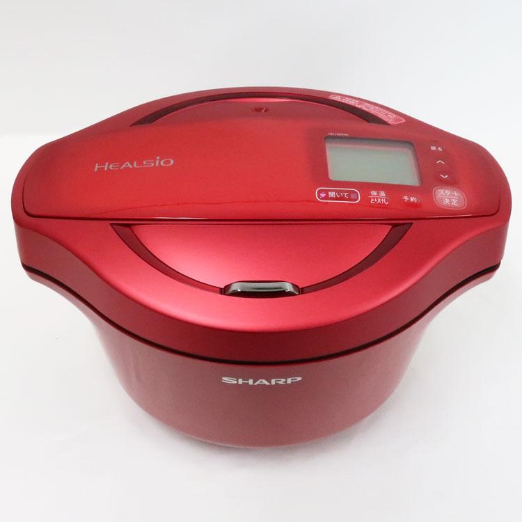 美品ヘルシオ ホットクック KN-HW24C-R 水なし自動調理鍋2018年製 Amazon.co.jp: シャープ ヘルシオ ホットクック 電気 調理 無水