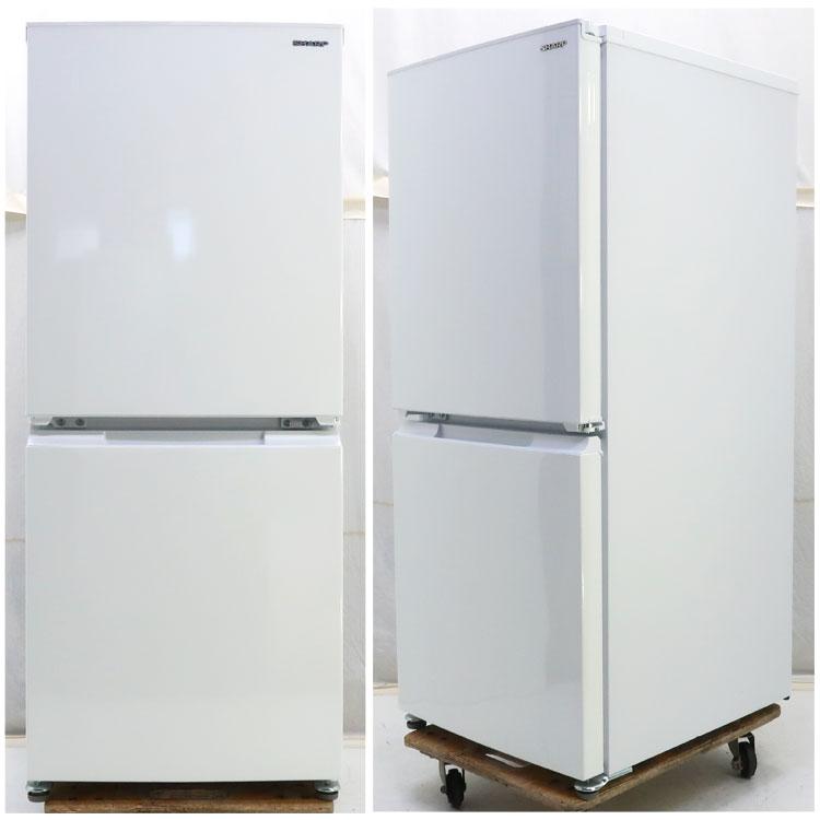 【美品】シャープ 冷蔵庫 SJ-D15HJ-W 152L 2022年製 SHARP（シャープ） 中古・設置込み SHARP 152L 2022年製 2ドア冷凍