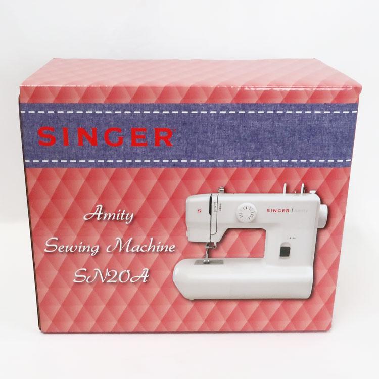 SINGER（シンガー） 中古 未使用品 電動ミシン Amity SN20A ホワイト