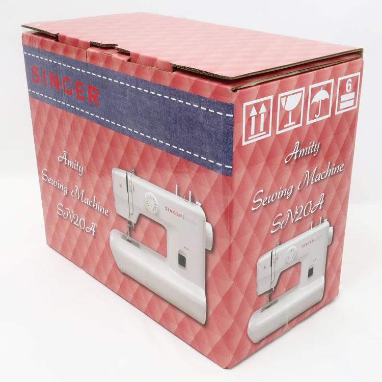 SINGER（シンガー） 中古 未使用品 電動ミシン Amity SN20A ホワイト