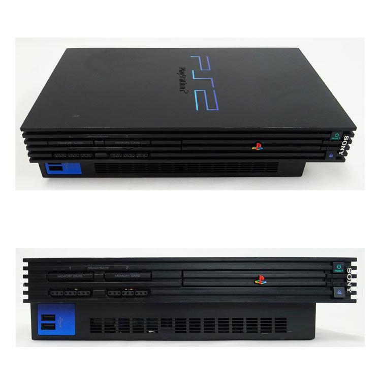 PlayStation 4点セット＋ソフト2本！【中古】〇即納〇 SONY PS2 SCPH