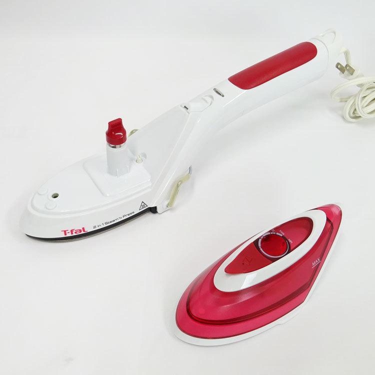 スチームアンドプレス 【中古】〇即納〇 T-fal 2in1 DV8610 白 スチームアンドプレス 【中古】〇即納〇 T-fal 2in1 DV8610 白