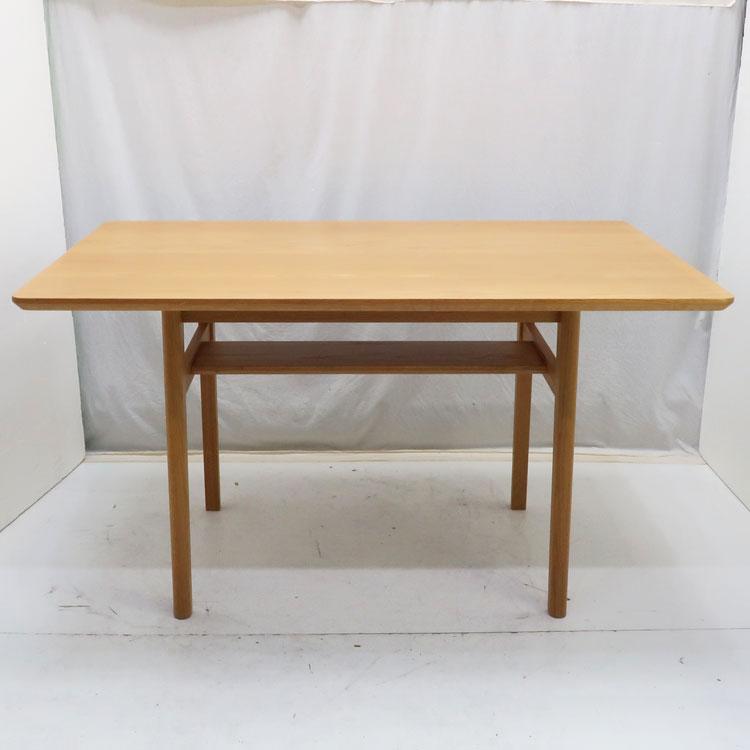 中古 搬入込み 良品 unico LOM ダイニングテーブル W1200 ナチュラル