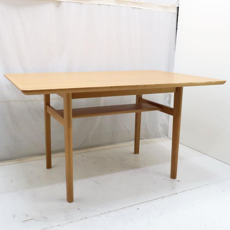 中古 搬入込み 良品 unico LOM ダイニングテーブル W1200 ナチュラル