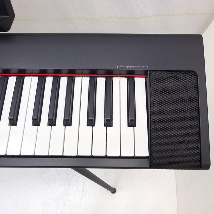piaggero 中古 YAMAHA 電子キーボード スタンド付 NP-32B 2020年 piaggero 中古 YAMAHA 電子キーボード スタンド付 NP-32B 2020年