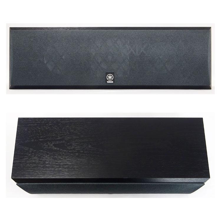 中古】〇即納〇 YAMAHA センタースピーカー NS-C210-B ブラック アルミ