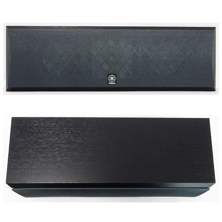 中古】〇即納〇 YAMAHA センタースピーカー NS-C210-B ブラック アルミ