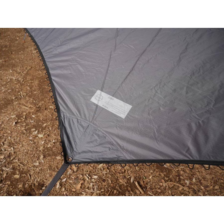 ヘイムプラネット ダウンXLタープ グレイ DAWN XL TARP, GREY 【公式通販】