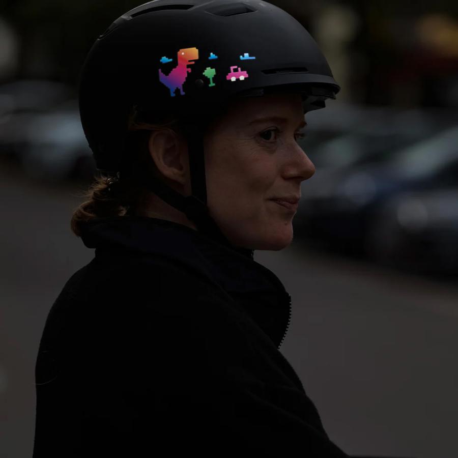 REFLECTIVE BERLIN リフレクティブベルリン DECAL デカールシリーズ T-REX ティーレックス white ホワイト リフレクター 反射 子供 安全 |  | 05