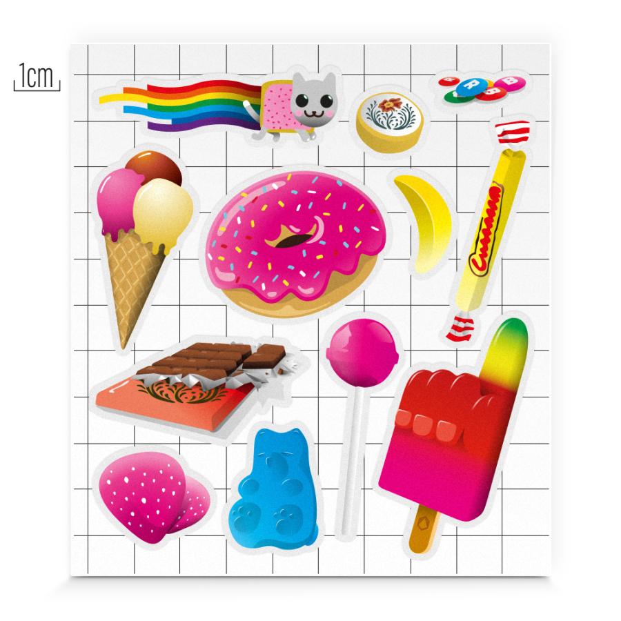 REFLECTIVE BERLIN リフレクティブベルリン KIDS キッズ シリーズ SWEETS スウィーツ リフレクター 反射 子供 安全 |  | 01