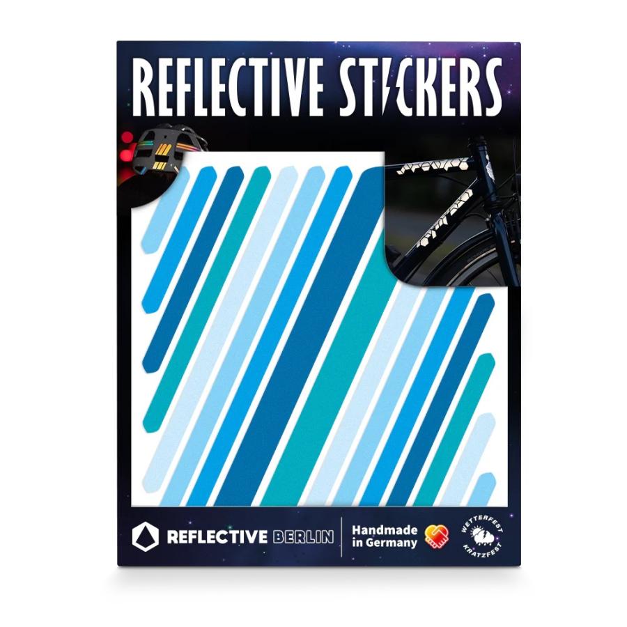 REFLECTIVE BERLIN リフレクティブベルリン SHAPE シェイプ シリーズ UNIVERSAL ユニバーサルbluee ブルー リフレクター 反射 子供 安全 | 