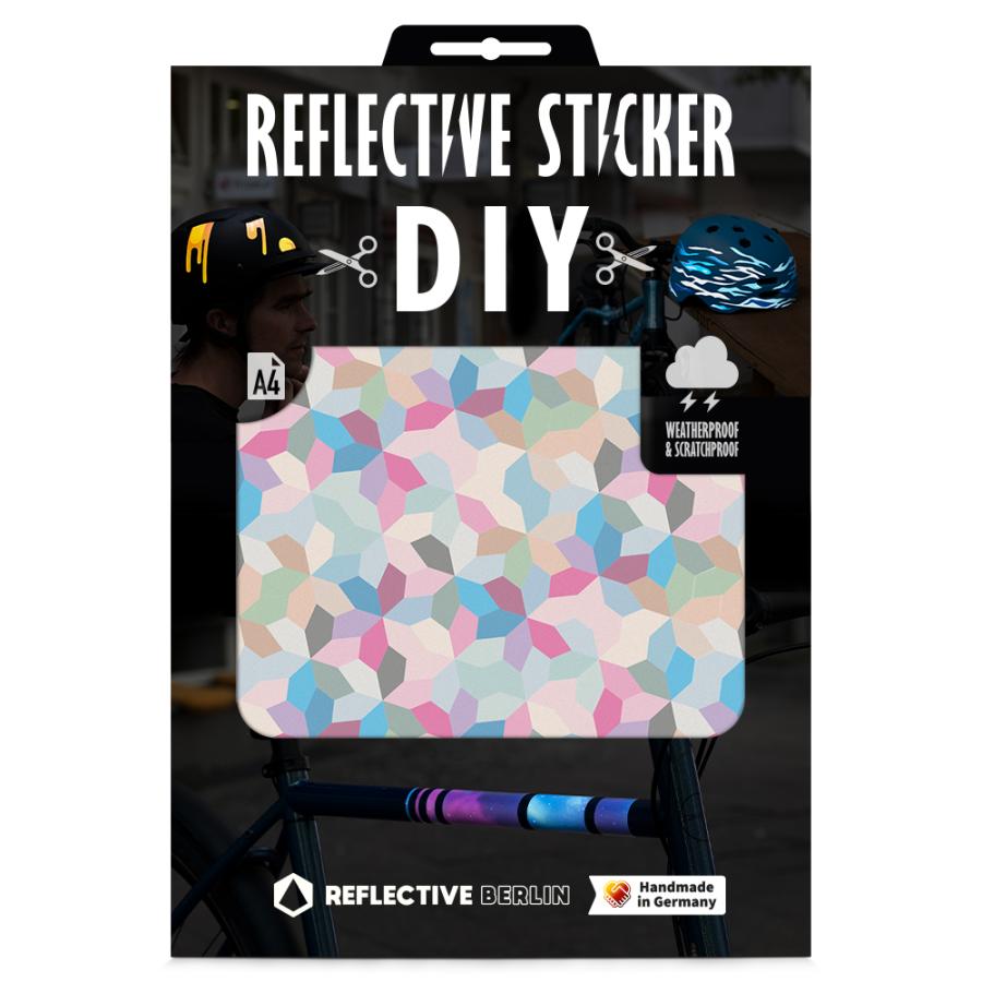 REFLECTIVE BERLIN リフレクティブベルリン DIY ディーアイワイ シリーズ BLOOM ブルーム pastel パステル リフレクター 反射 子供 安全 | 