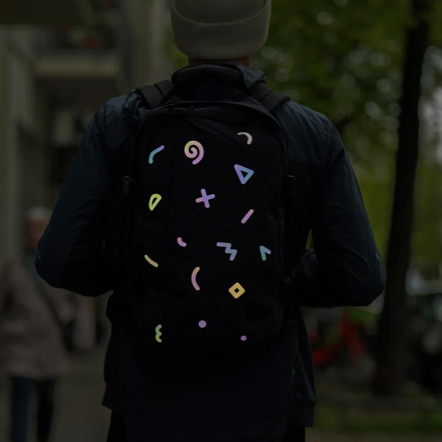 REFLECTIVE BERLIN リフレクティブベルリン STICKIES スティッキーズ DOODLES ドゥードゥル rainbow reflect レインボーリフレクト リフレクター 反射 子供 安全 |  | 02