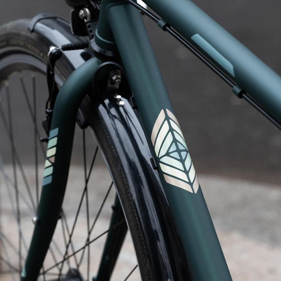 REFLECTIVE BERLIN リフレクティブベルリン SHAPE シェイプ シリーズ DELTA デルタ grey グレー リフレクター 反射 子供 安全 |  | 04