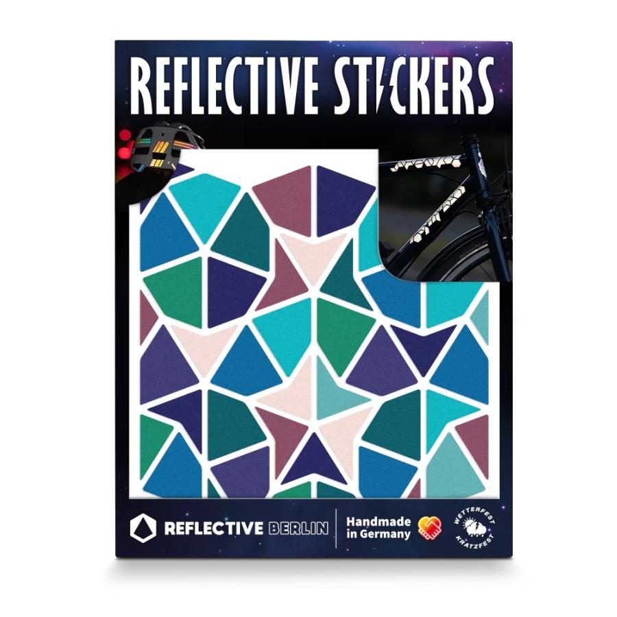 REFLECTIVE BERLIN リフレクティブベルリン SHAPE シェイプ シリーズ KITE ＆ DARTS カイトアンドダーツ vitrail ビトロ リフレクター 反射 子供 安全 | 