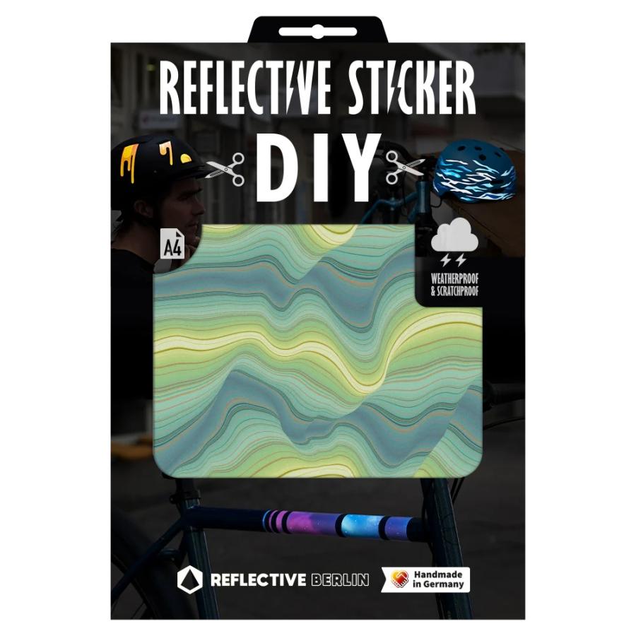 REFLECTIVE BERLIN リフレクティブベルリン DIY ディーアイワイ シリーズ ABYSS アビス neon ネオン リフレクター 反射 子供 安全 | 