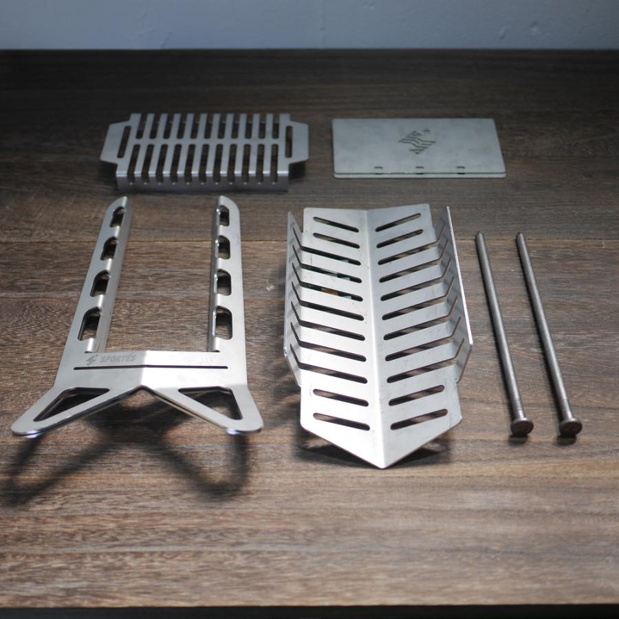 SPORTES Outdoor Tools スポルテスアウトドアツールズ FIRE WAALL + Wind Blades ファイアウォール プラス ウィンドブレードセット | SPORTES | 06