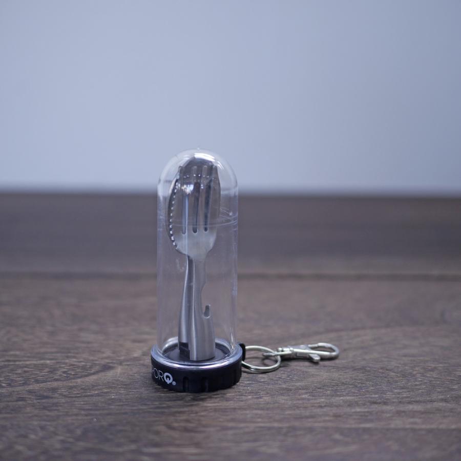 STRO and SPORQ ストローアンドスポロク「SPORQ」 カトラリー キーホルダー |  | 01