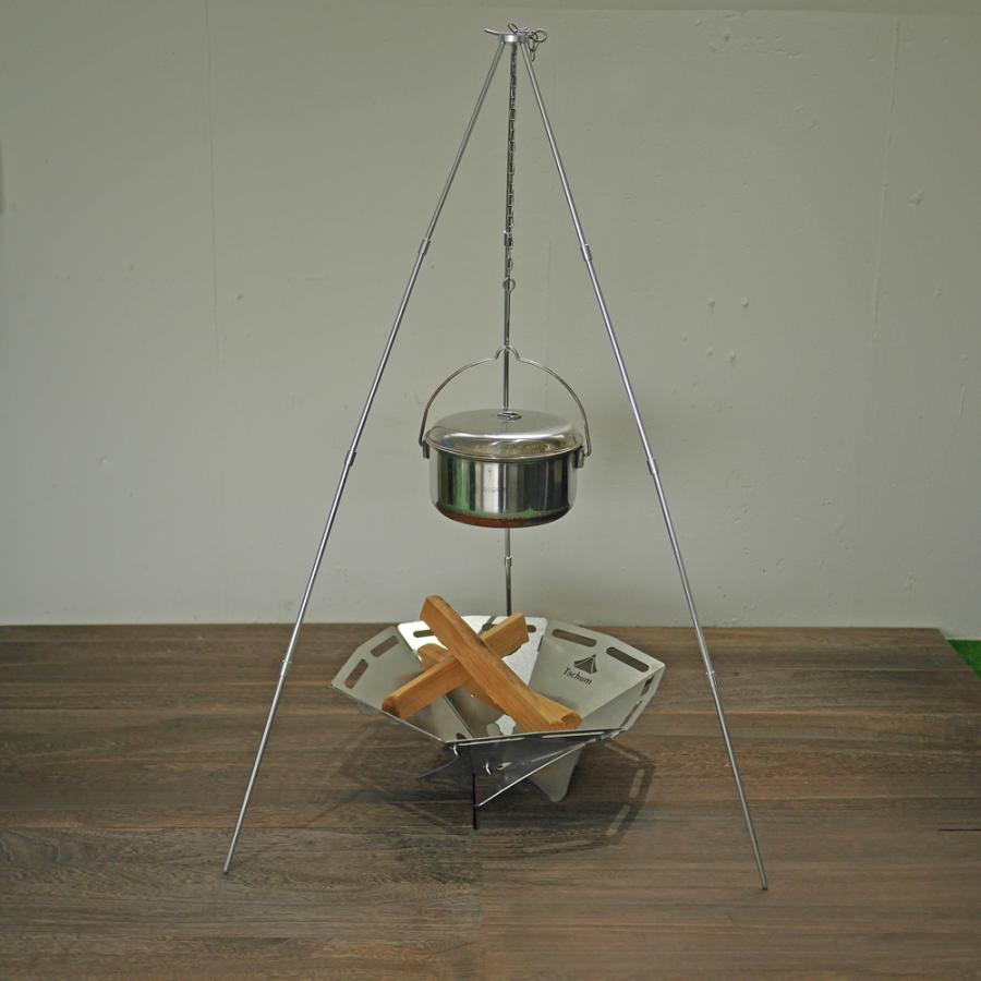 EAGLE Products イーグルプロダクツ Campfire Tripod Large キャンプファイヤートライポット ラージ | 