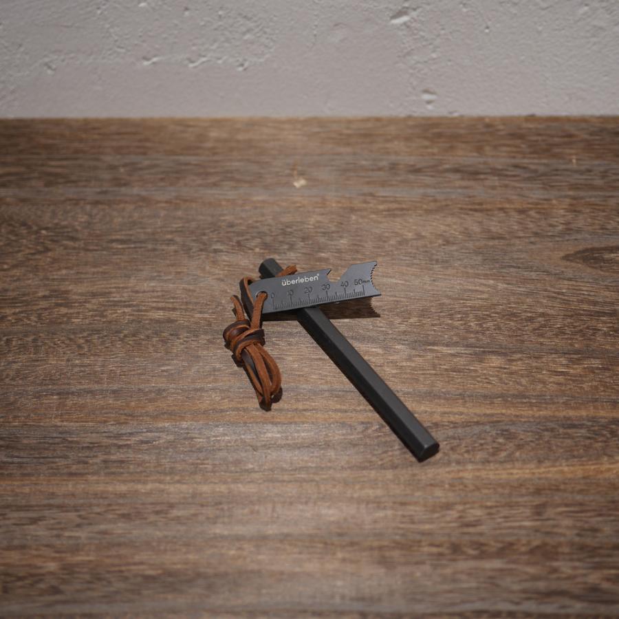 Uberleben ウーバーリーベン Hexa "6 ヘクサ 6インチ ファイヤースターター Fire Starter 着火ツール 火打石 メタルマッチ フェロセリウム | 