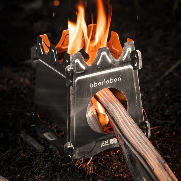 Uberleben ウーバーリーベン Stoker Flatpack Stove stainless ストーカー フラットパック ストーブ ステンレス |  | 02