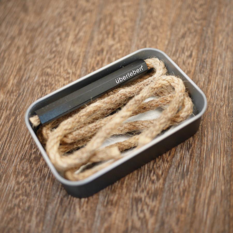 Uberleben ウーバーリーベン Tindar Wick + Bello ティンダーウィック + ベロ― 着火ツール ブッシュクラフト ソロキャンプ 麻ひも |  | 06