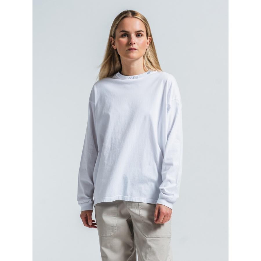 VARGKLADER ヴァーグクレイダー W SKREA LONG SLEEVE TEE スクレア ロングスリーブ Tシャツ white XL サイズ ホワイト アウトドア スウェーデン サンプル品 UL |  | 03