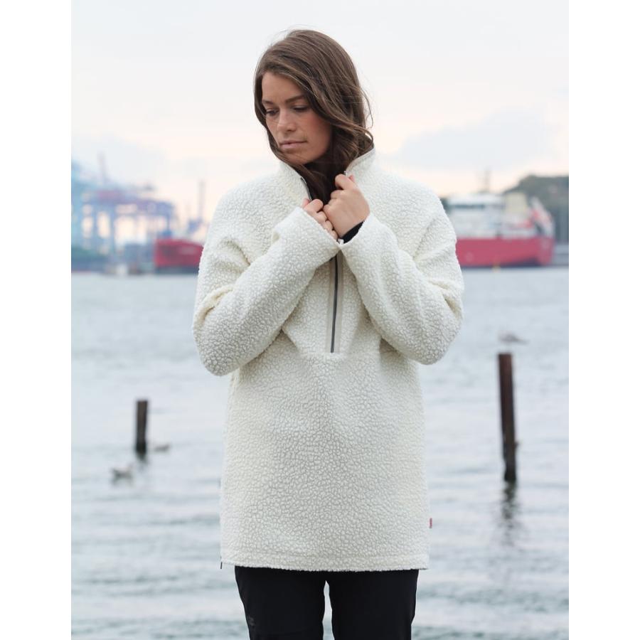 VARGKLADER ヴァーグクレイダー W DUVED WOOL ANOLAK デュヴド ウール アノラック off white XL サイズ  ウール  ワンピース  リトアニア製　サンプル品 |  | 01