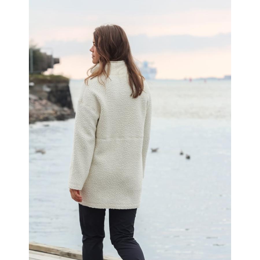 VARGKLADER ヴァーグクレイダー W DUVED WOOL ANOLAK デュヴド ウール アノラック off white XL サイズ  ウール  ワンピース  リトアニア製　サンプル品 |  | 02