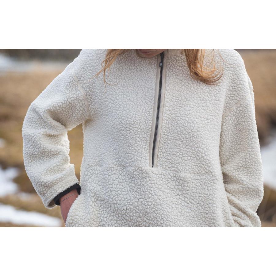 VARGKLADER ヴァーグクレイダー W DUVED WOOL ANOLAK デュヴド ウール アノラック off white XL サイズ  ウール  ワンピース  リトアニア製　サンプル品 |  | 07