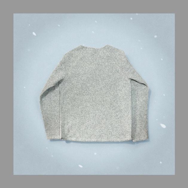 VARGKLADER ヴァーグクレイダー M FARO WOOL JERSEY ファロ ウール ジャージ granut grey  ハイキング  アウトドア  スナップT リサイクルウール サンプル |  | 03