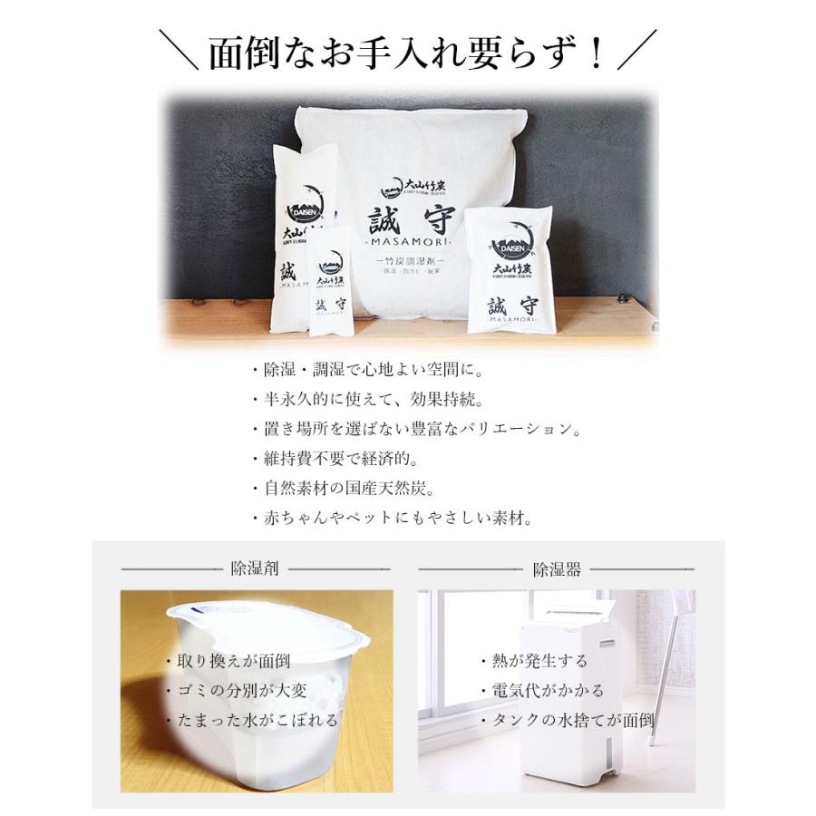 竹炭 除湿  調湿 消臭　竹炭 選べる8つのセット　国産竹炭　誠守　【今だけ大袋3kgに増量中!!】 |  | 20