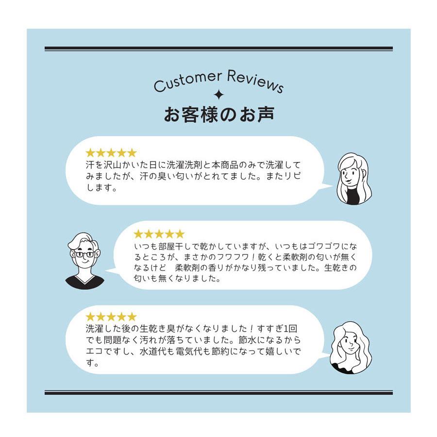電気代・洗剤代 節約！エコ洗濯ボール すすぎ1回でOK 繰り返し使える 