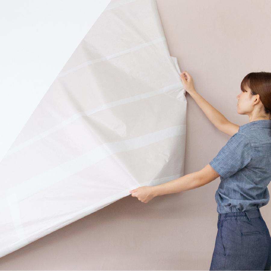 貼って塗って剥がせる！ 賃貸OKの壁DIY mt casa ペインタブルテープ 塗装下地用マスキングテープ 100mm/300mm×40m 原状回復 DIY 壁紙リメイク |  | 02