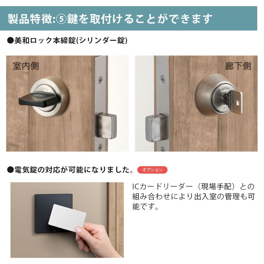 DAIKEN OMOIYARI 防音ドア 【見切り枠（対応壁厚78） 片開き［G30］AX