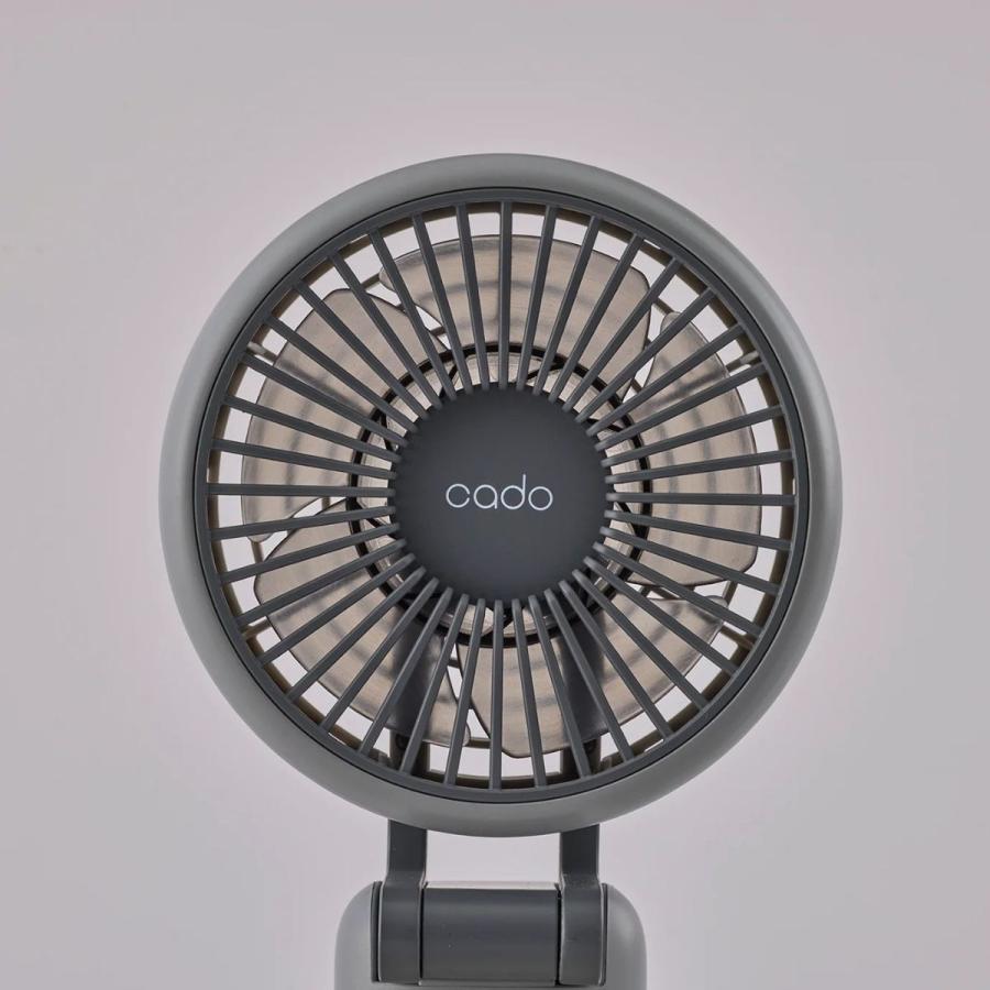cado ハンディーファン cado STREAMmini  軽量 静音 強力 充電式 ポータブル扇風機 大人のためのハンディーファン　爆買 | cado | 04
