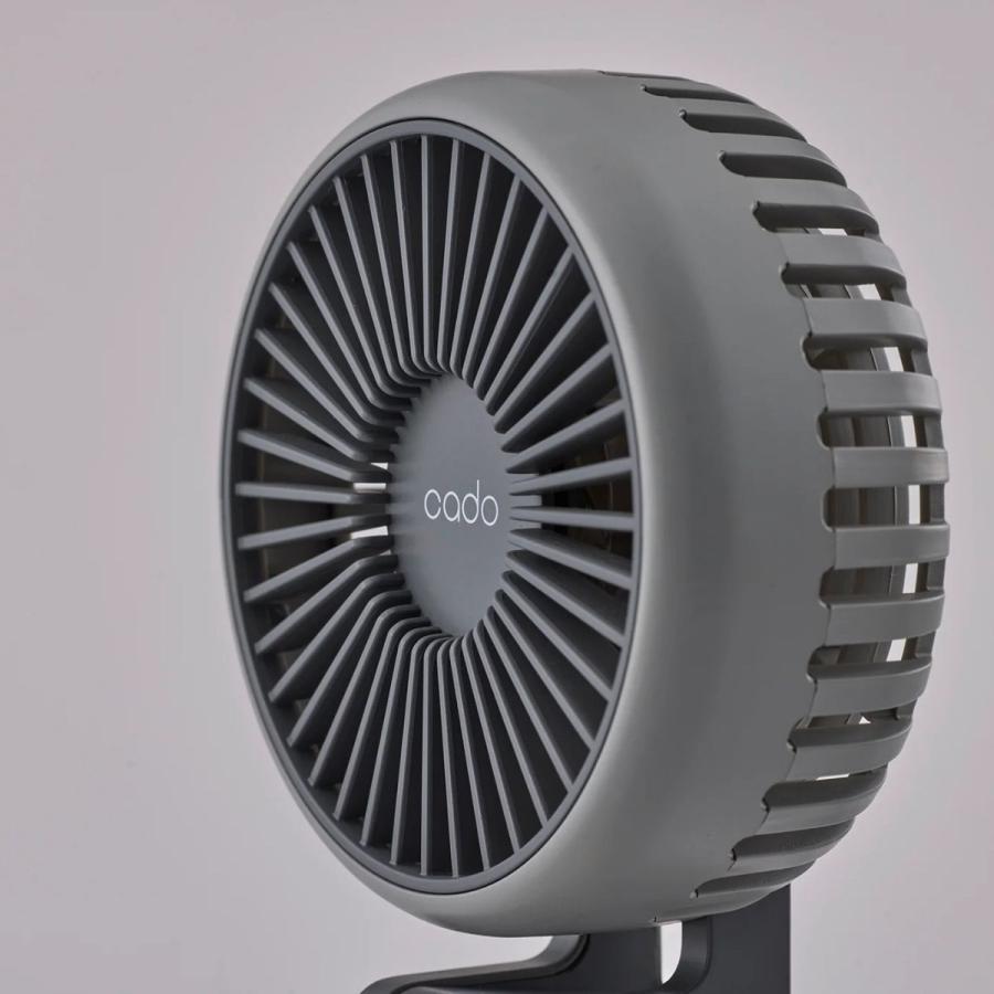 cado ハンディーファン cado STREAMmini  軽量 静音 強力 充電式 ポータブル扇風機 大人のためのハンディーファン　爆買 | cado | 05