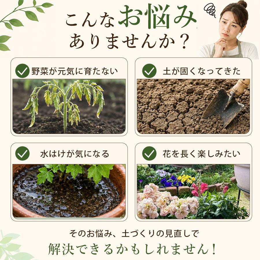 土壌改良材 くん炭をお探しの方にも 国産 木材由来 炭 家庭菜園 プランター ガーデニング 花壇 日本製 炭の花F 1L フルボ酸 腐植配合 爆買 |  | 01
