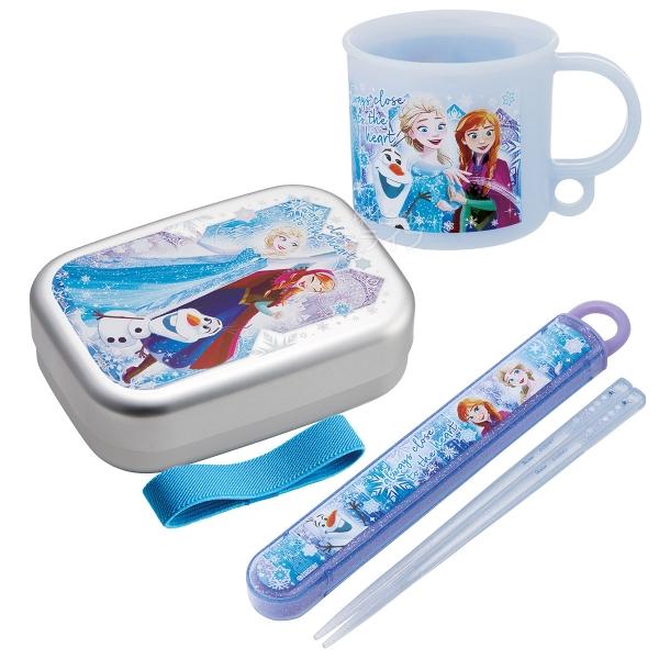 アナと雪の女王 25 アルミお弁当箱 370ml 箸＆箸箱 コップセット | 