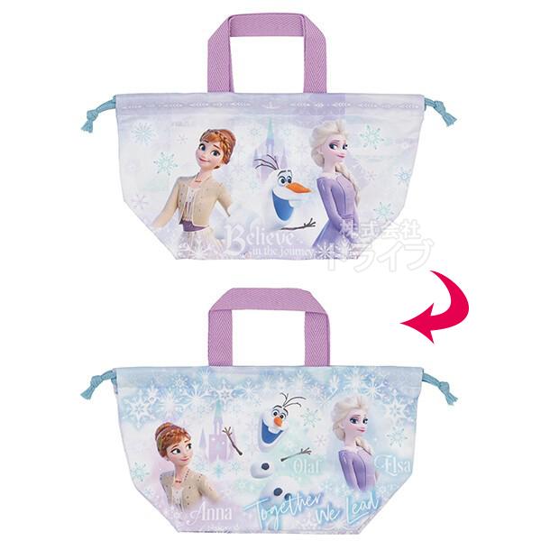 巾着 おまけ付き 2月中旬入荷予定 アナと雪の女王 26 ランチ巾着 KB7SN ネコポス対応品