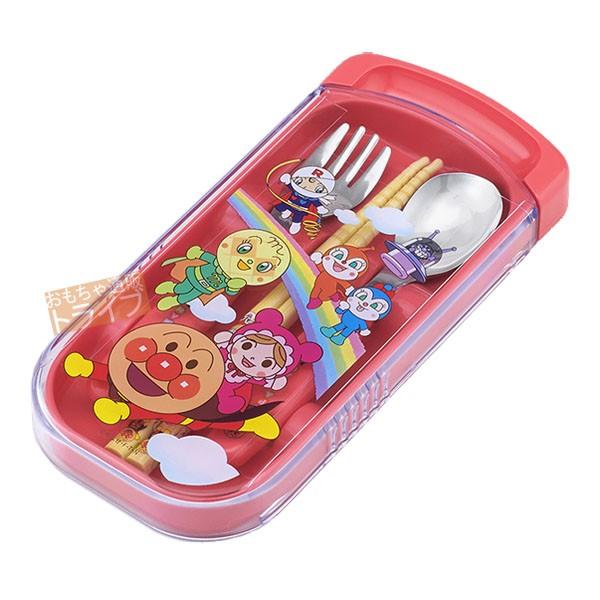 アンパンマン 色が選べる フォーク付ランチBOX トリオ巾着セット |  | 03