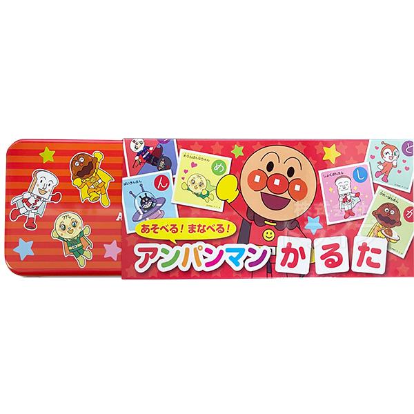 アンパンマンかるた あそべる!まなべる! 缶ケース入 ネコポス アンパンマンかるた あそべる!まなべる! 缶ケース入 ネコポス